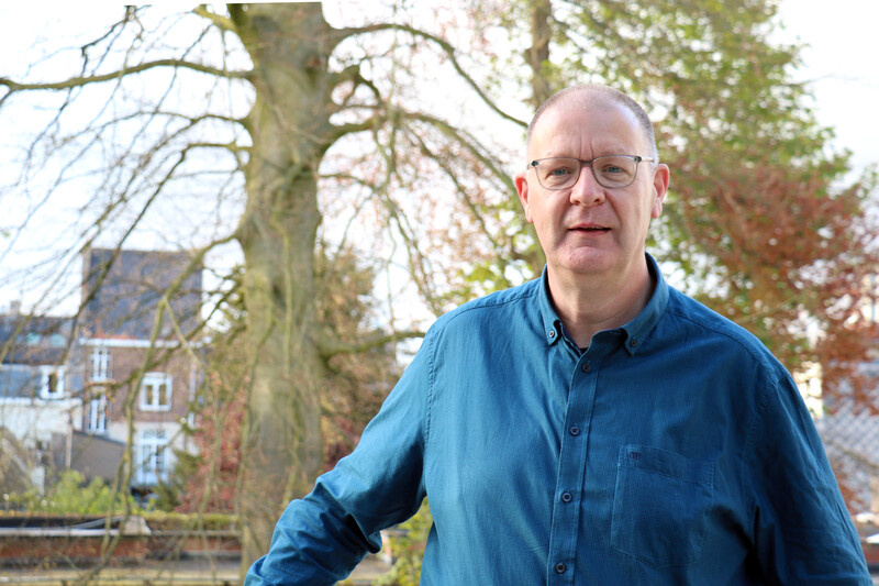 Voorzitter ACV West-Vlaanderen Wim David portret man