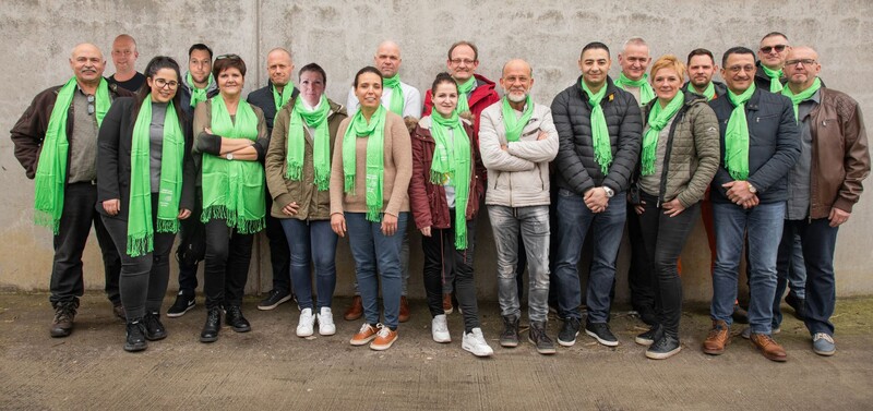 de syndicale delegatie van Greenyard