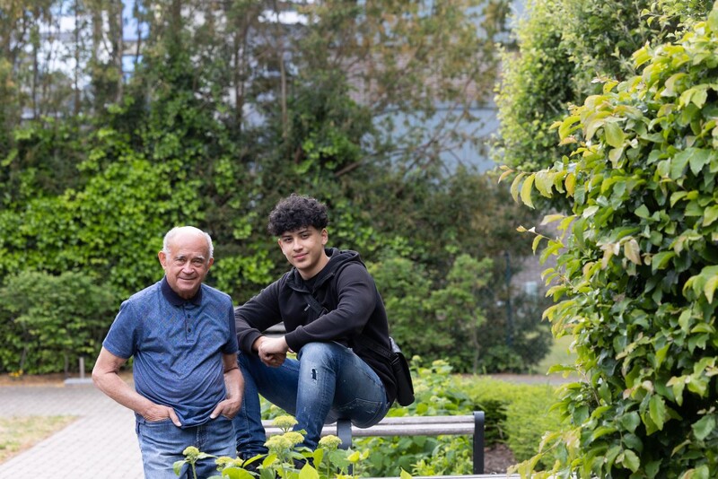 Joeri en Dogukan: twee generaties die dankzij Arktos werden samengebracht.