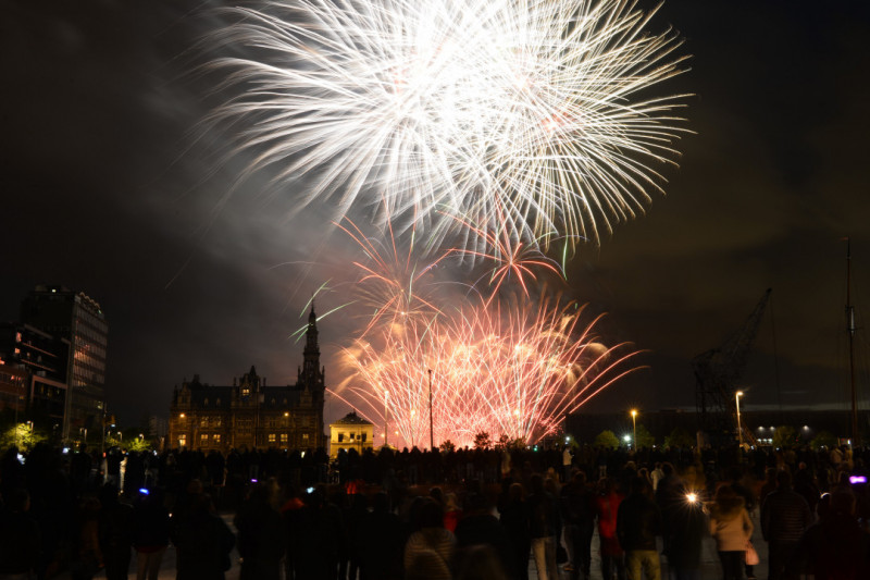Vuurwerk in Antwerpen