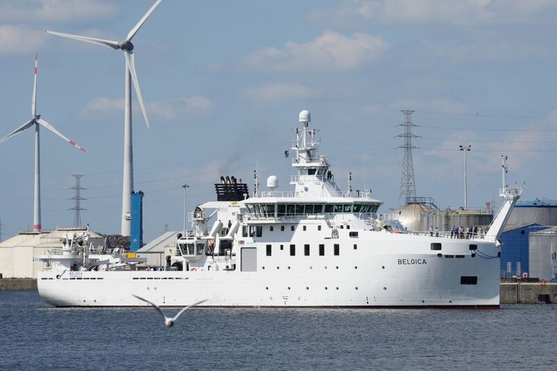 De Belgica, oceanografisch onderzoeksschip van federale overheid