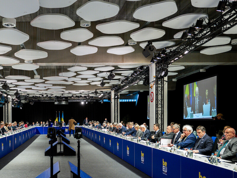 Europese topper in de KAA Gent Arena: de Financiënministers onderhandelen er over de begrotingsregels