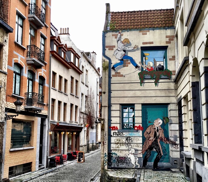 Brussel © Unsplash/ Adrián Santalla