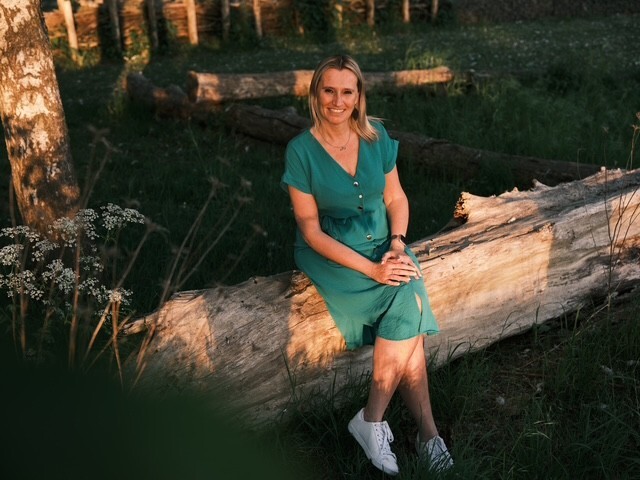 Lindsay Boucquez, teamleider maatschappelijk werk in Oostende en afgevaardigde van ACV Openbare Diensten // © Josefien Tondeleir