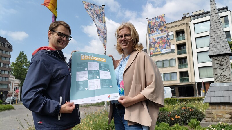 Stijn Vandamme, ambassadeur bij de InclusieAmbassade, ijvert voor een inclusief beleid