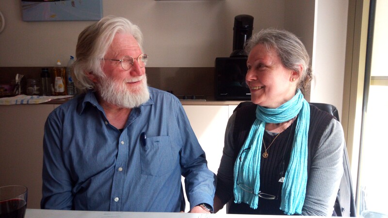 Mantelzorger Hugo Deboeuf met echtgenote Marleen