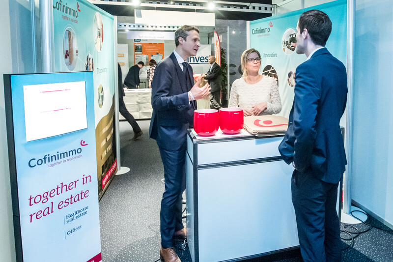 Cofinimmo op een beleggersbeurs