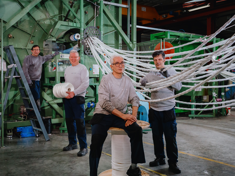 Touwslagers bij Bexco