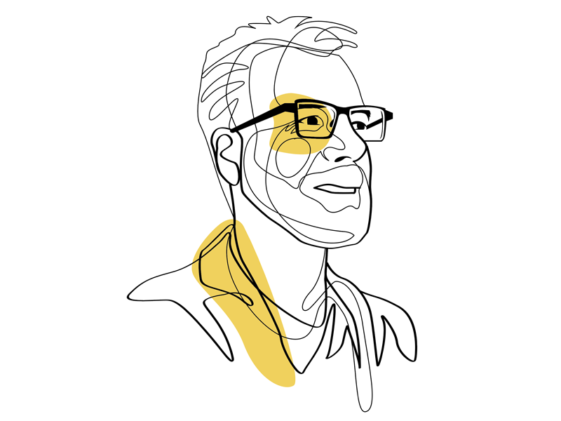 Portret van Jeroen Scheerder