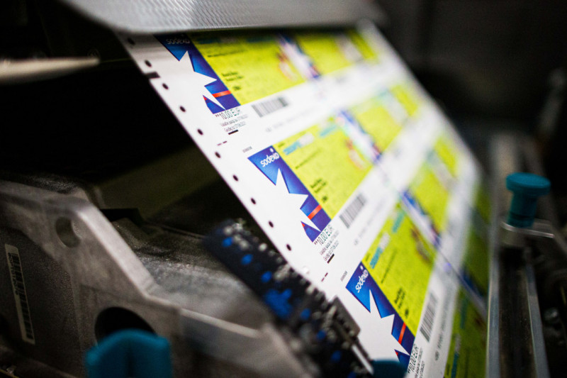 Drukkerij van Sodexo cadeau- en maaltijdcheques