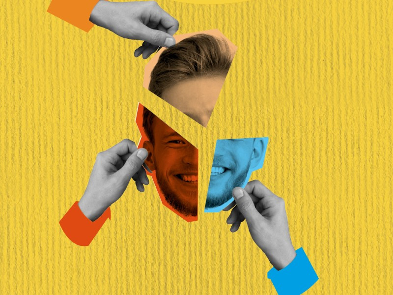 Illustratie van Stagiair die geplukt wordt