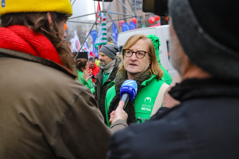 Lieve De Preter voorzitter ACV-CSC METEA