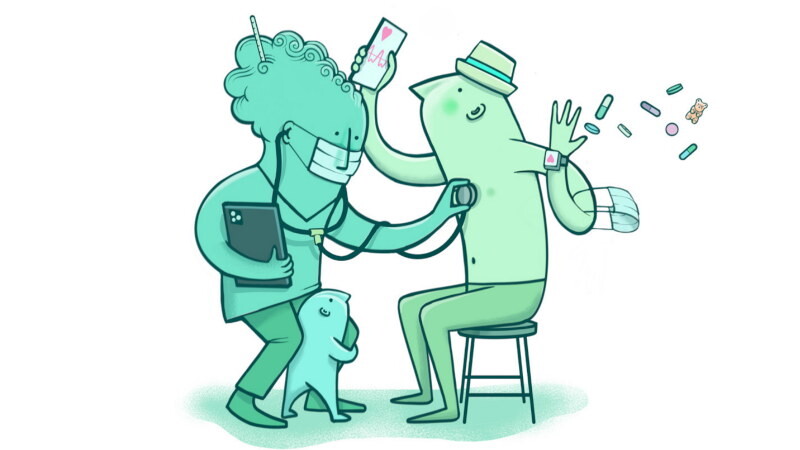 Afbeelding van doktersbezoek