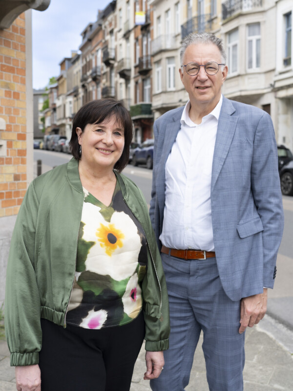 Ann Vermorgen en Luc Van Gorp