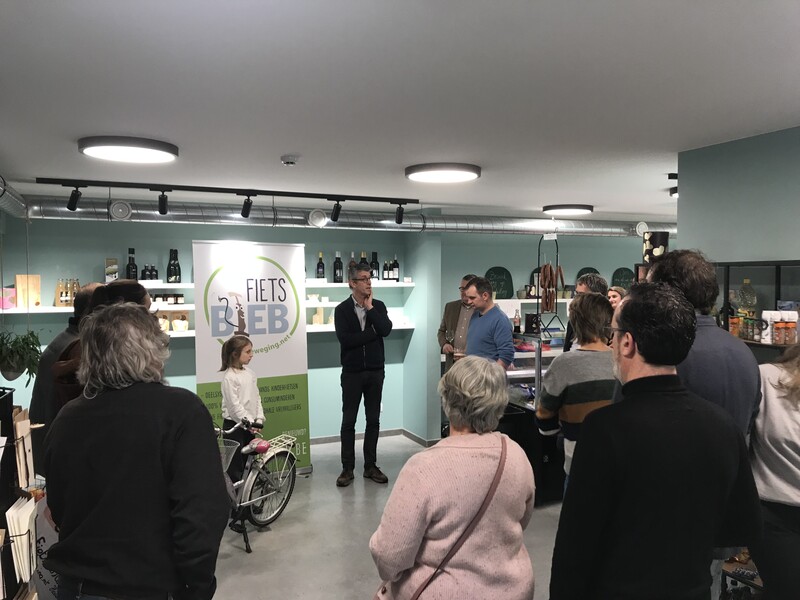 Fietsbieb Heuvelland vindt vaste stek bij het Dorpspunt Nouter