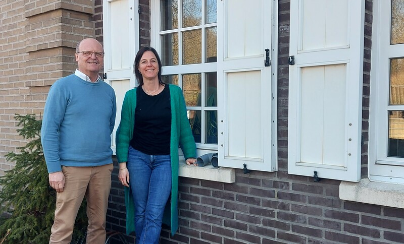Anthony Vandebuerie, voorzitter van bewegingspunt Kortrijk, en Katrien Voet, CM-netwerkcoördinator, over het project Luchtpijp 