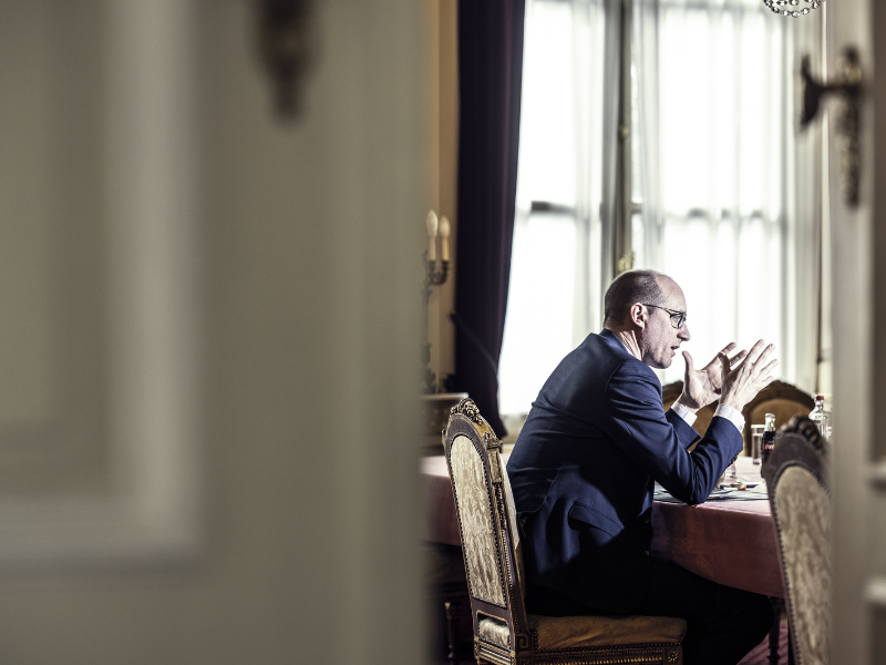 Minister van Financiën Vincent Van Peteghem (cd&v)