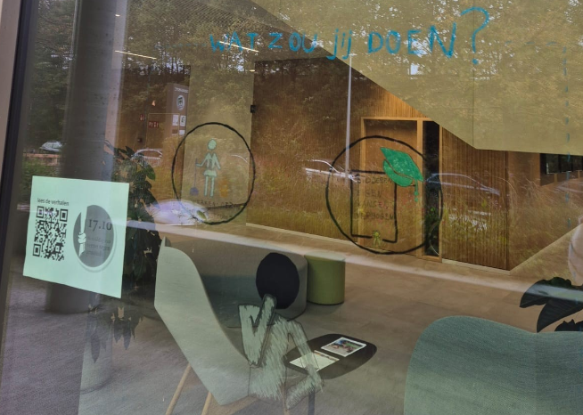 Raamtekening CM-gezondheidspunt Demersite.