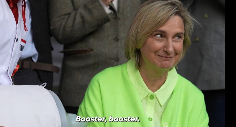 Minister van Welzijn Hilde Crevits krijgt een symbolische beleidsbooster.