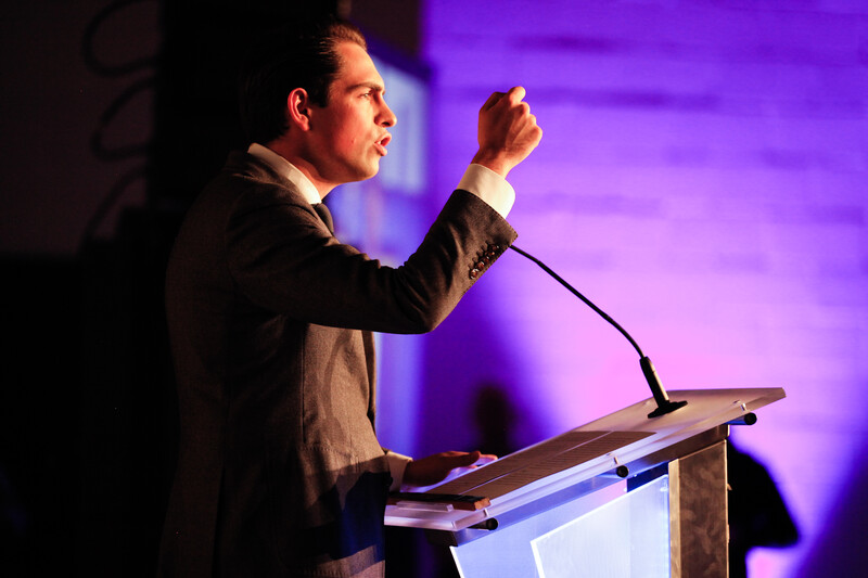 Vlaams Belang-voorzitter Tom Van Grieken