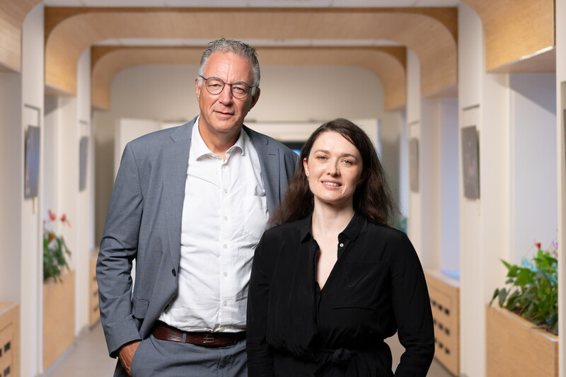 Luc Van Gorp en Elise Derroitte voorzitter en ondervoorzitter CM